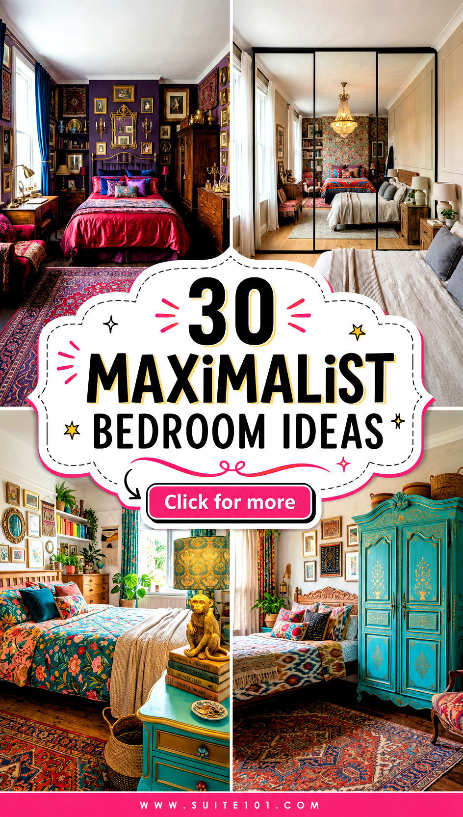 30 maximalist bedroom ideas for Dreamy Statement-Making Style - 30 maximalist bedroom ideas for Dreamy, Statement-Making Style
