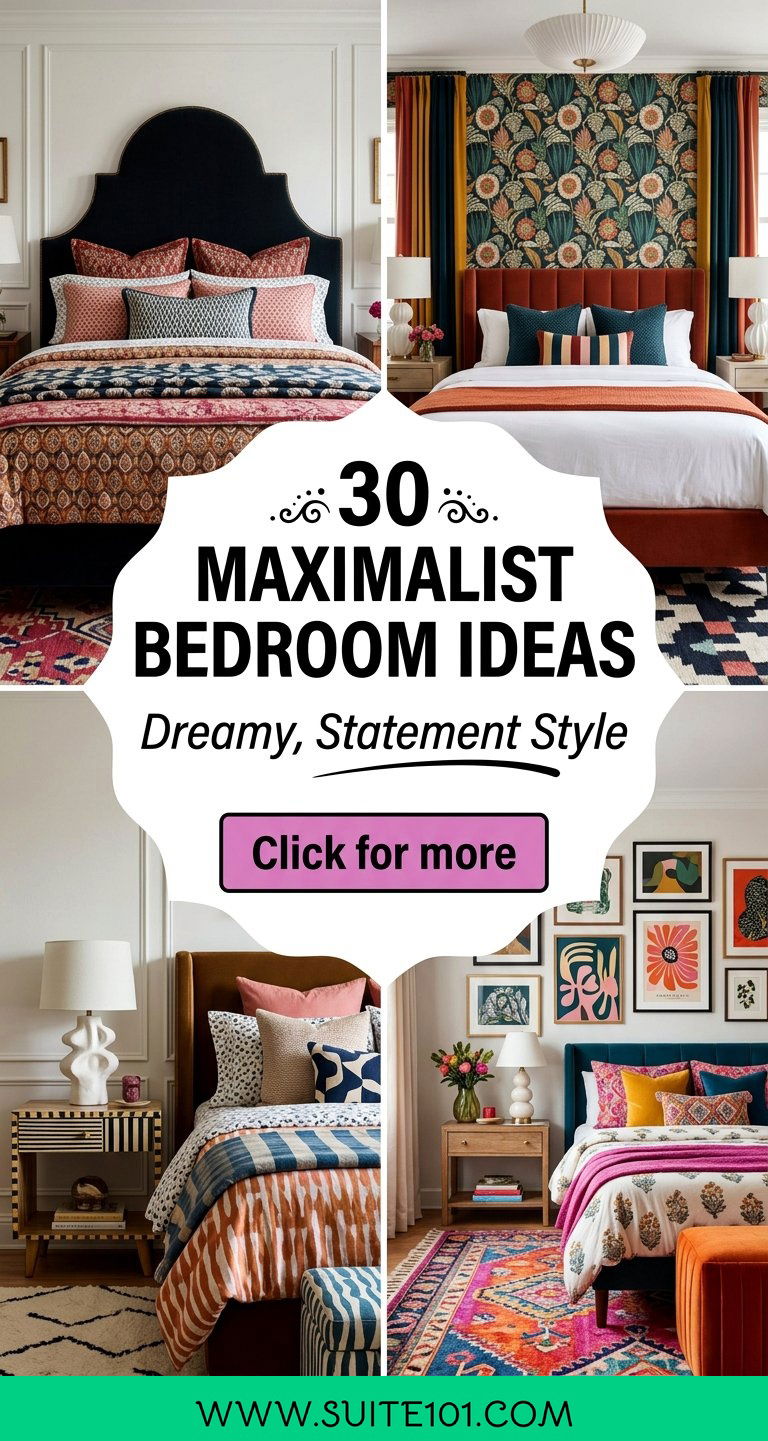 30 maximalist bedroom ideas for Dreamy Statement-Making Style - 30 maximalist bedroom ideas for Dreamy, Statement-Making Style