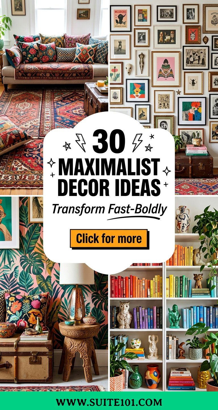 30 maximalist decor ideas to Transform Your Home Fast - 30 maximalist decor ideas to Transform Your Home Fast