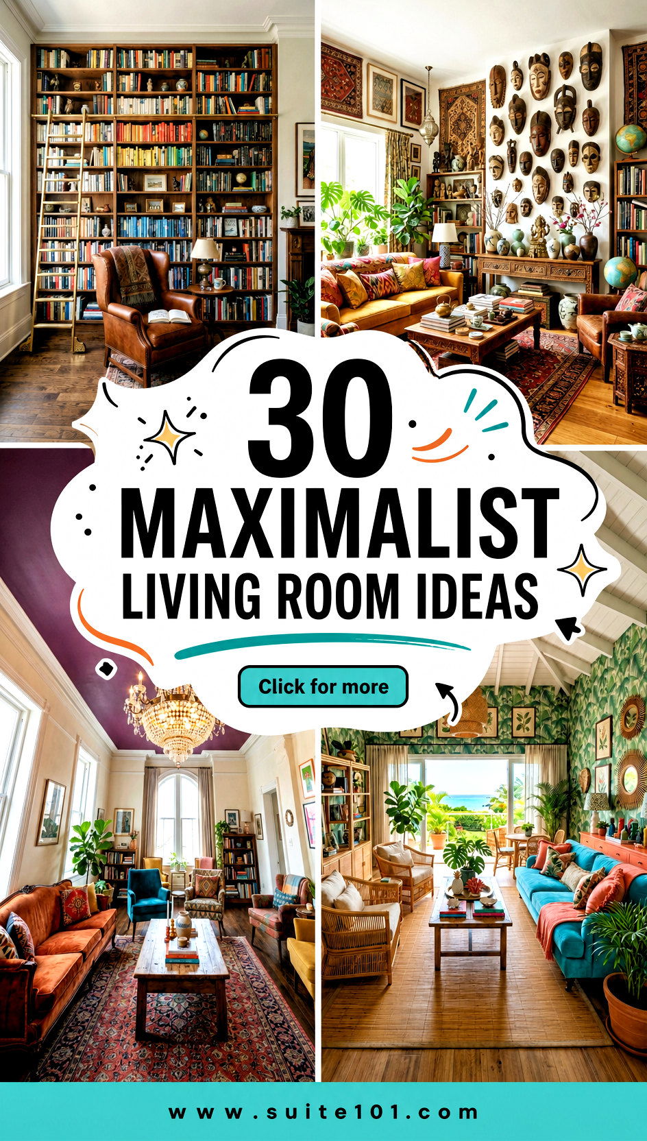 30 maximalist living room ideas to Turn Your Space Into Wow - 30 maximalist living room ideas to Turn Your Space Into Wow