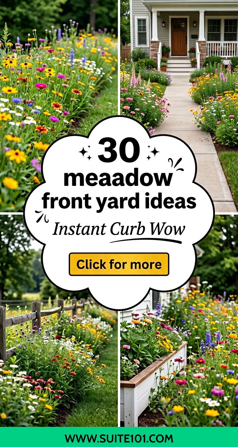 30 meadow front yard ideas for Instant Curb Appeal - 30 meadow front yard ideas for Instant Curb Appeal