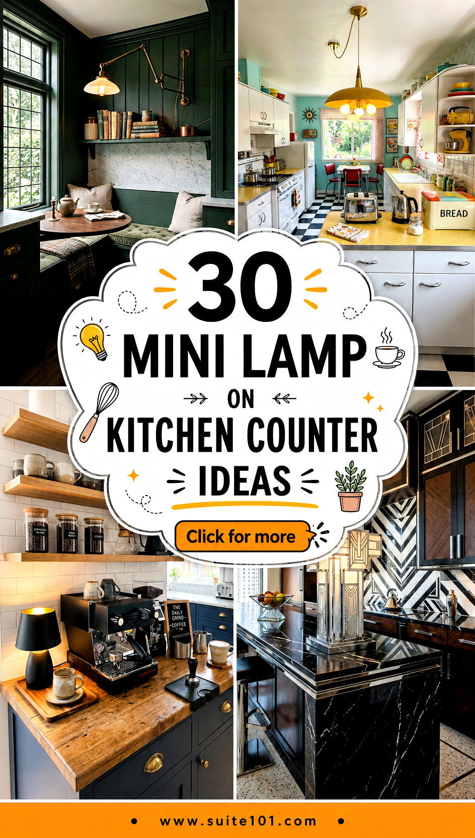 30 mini lamp on kitchen counter ideas Spotlight Favorite Foods - 30 mini lamp on kitchen counter ideas: Spotlight Favorite Foods
