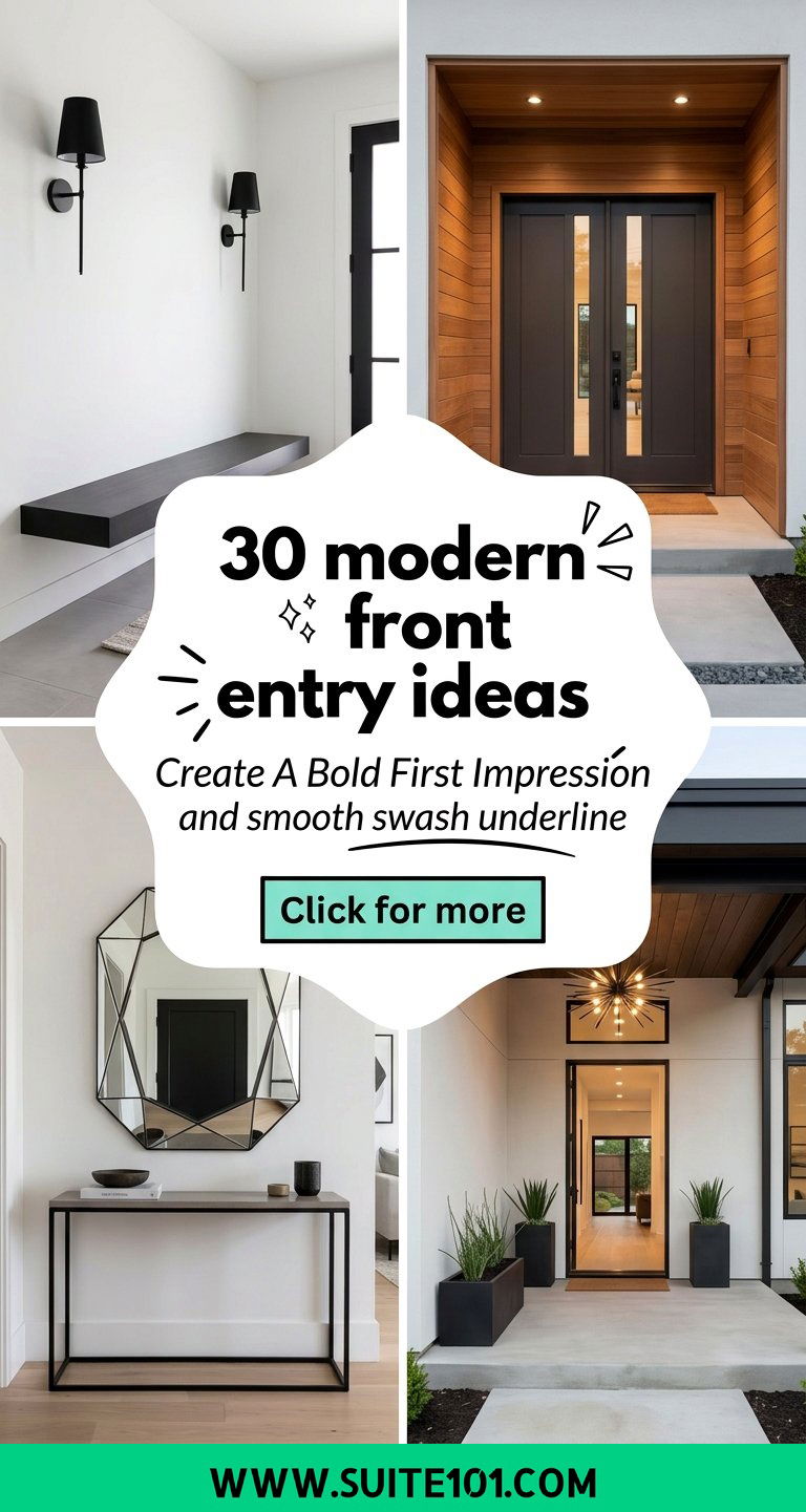30 modern front entry ideas Create A Bold First Impression - 30 modern front entry ideas: Create A Bold First Impression