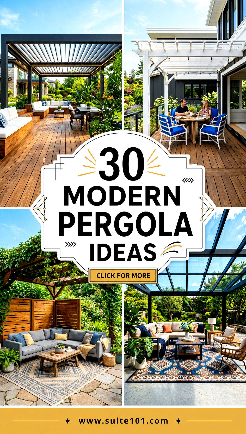 30 modern pergola ideas Create Shade Style and Outdoor Flow - 30 modern pergola ideas: Create Shade, Style, and Outdoor Flow