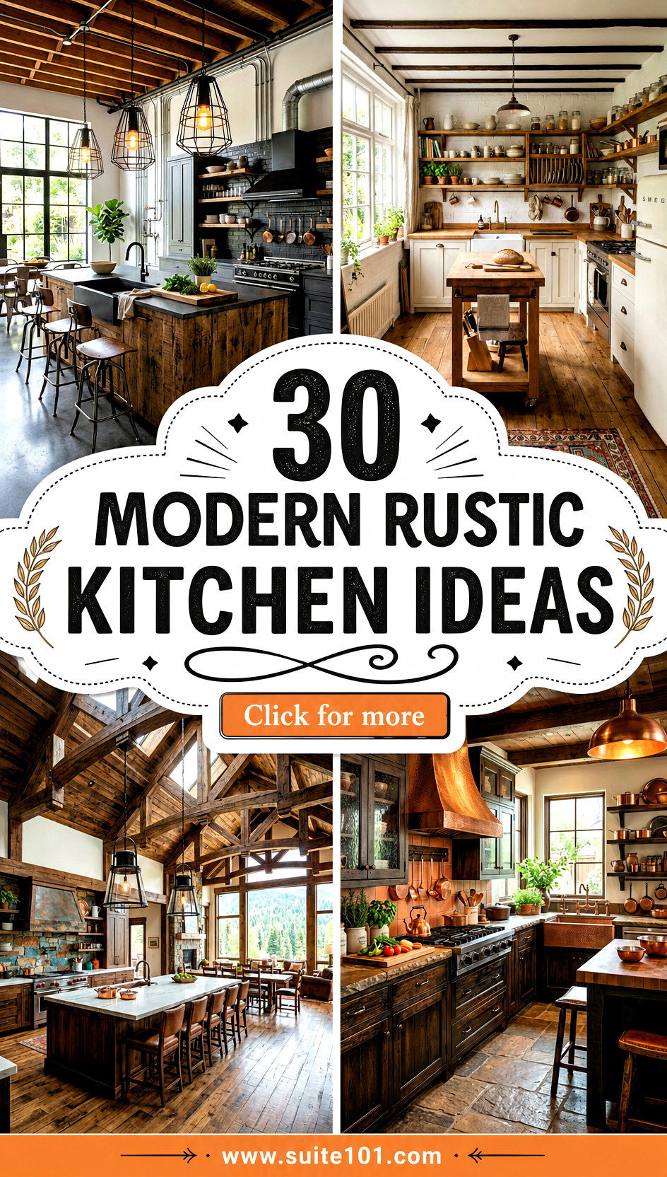 30 modern rustic kitchen ideas Warm Charm Meets Clean Style - 30 modern rustic kitchen ideas: Warm Charm Meets Clean Style