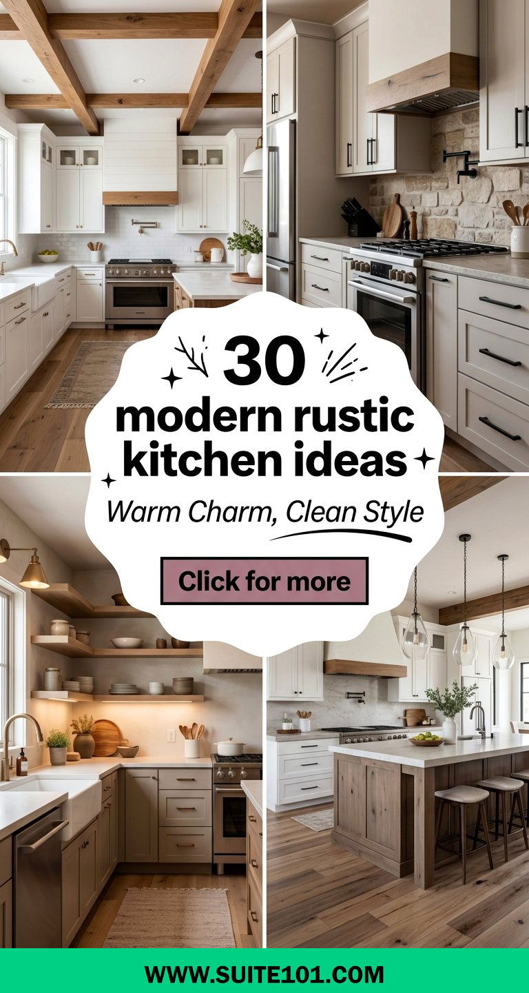 30 modern rustic kitchen ideas Warm Charm Meets Clean Style - 30 modern rustic kitchen ideas: Warm Charm Meets Clean Style
