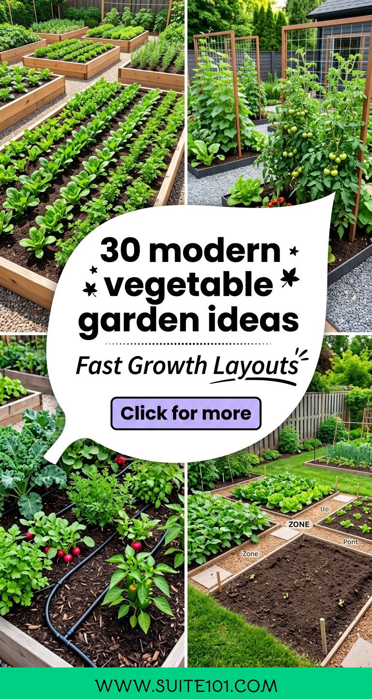 30 modern vegetable garden ideas Fresh Layouts for Fast Growth - 30 modern vegetable garden ideas: Fresh Layouts for Fast Growth