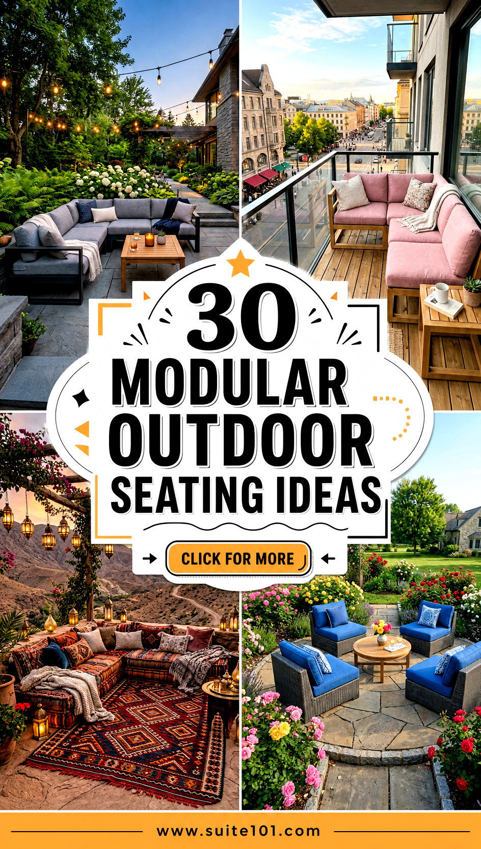 30 modular outdoor seating ideas Mix Match and Relax - 30 modular outdoor seating ideas: Mix, Match, and Relax