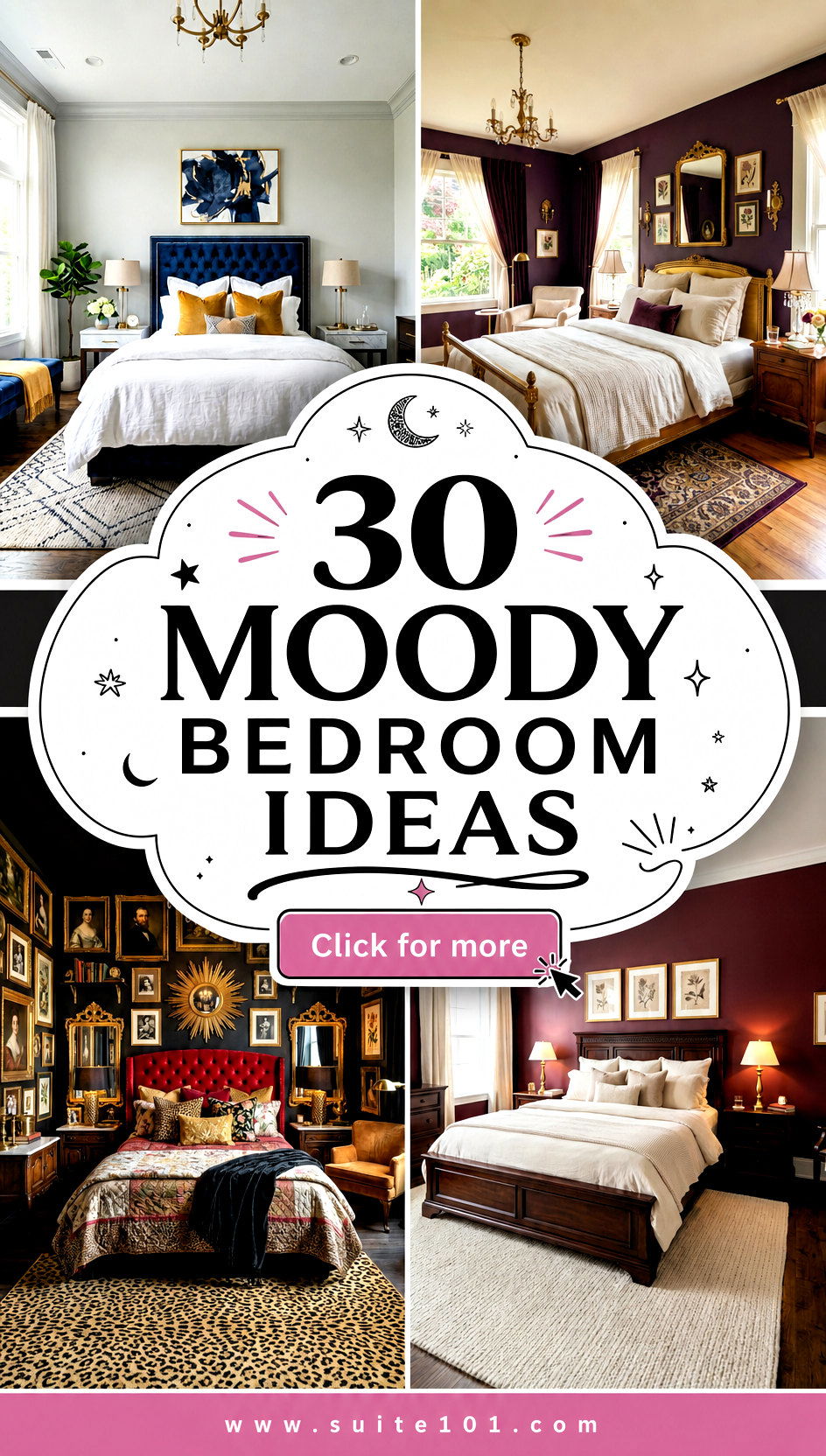 30 moody bedroom ideas for Dramatic Nights and Cozy Mornings - 30 moody bedroom ideas for Dramatic Nights and Cozy Mornings