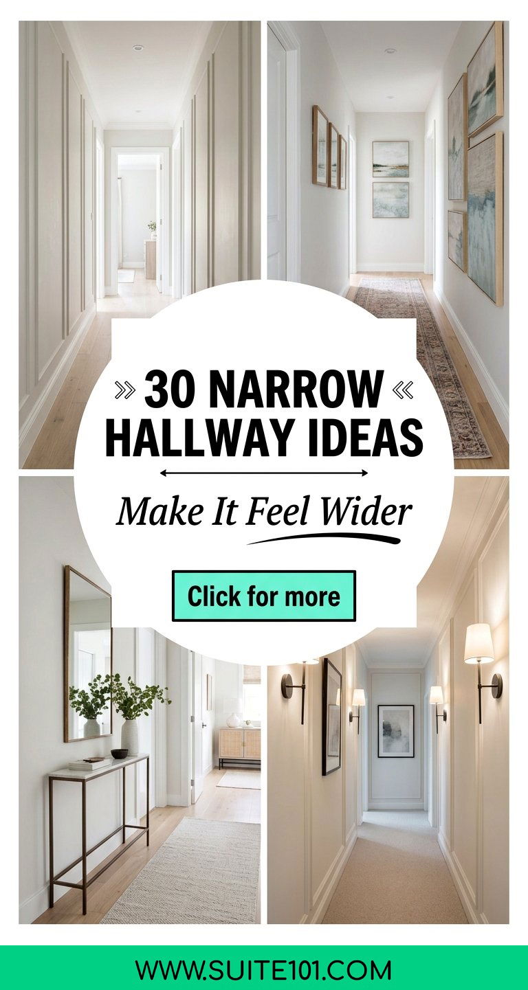 30 narrow hallway ideas to Make Your Hallway Feel Wider - 30 narrow hallway ideas to Make Your Hallway Feel Wider