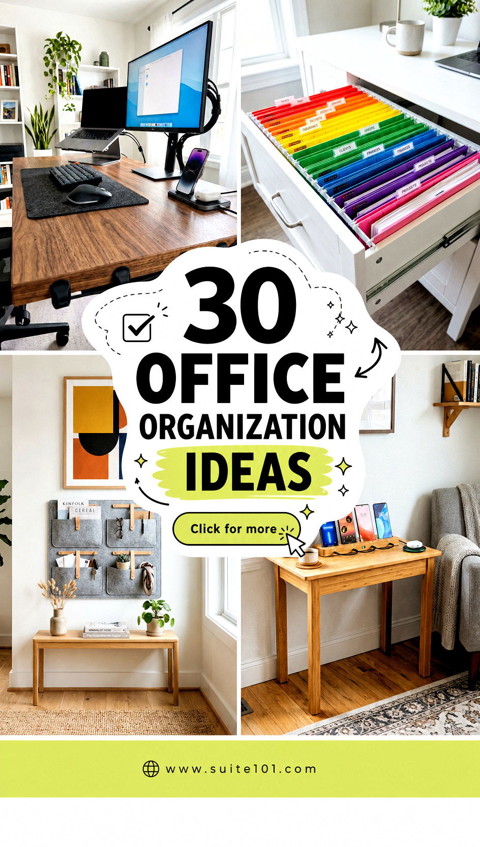 30 office organization ideas Declutter Fast and Love Your Desk - 30 office organization ideas: Declutter Fast and Love Your Desk