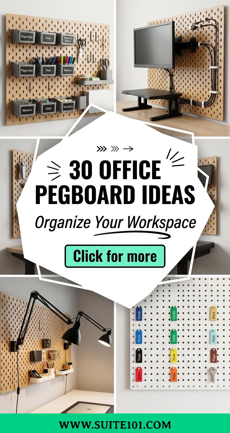 30 office pegboard ideas Organize Your Workspace Fast Now - 30 office pegboard ideas: Organize Your Workspace Fast Now