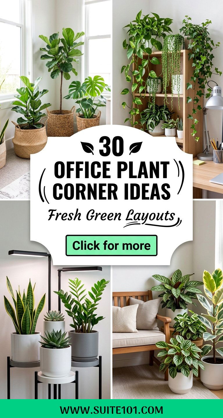 30 office plant corner ideas Fresh Green Layouts for Workspaces - 30 office plant corner ideas: Fresh Green Layouts for Workspaces