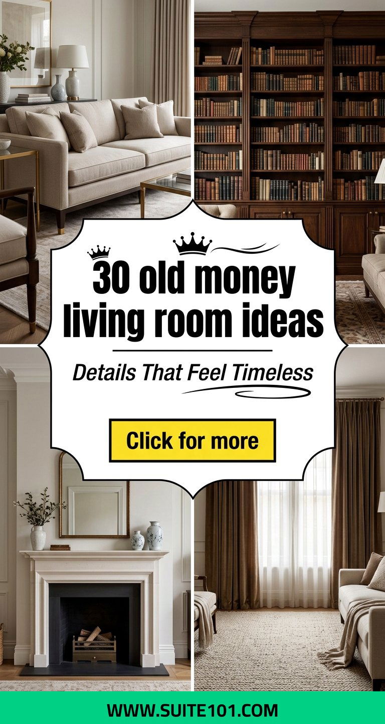 30 old money living room ideas Details That Feel Timeless - 30 old money living room ideas: Details That Feel Timeless