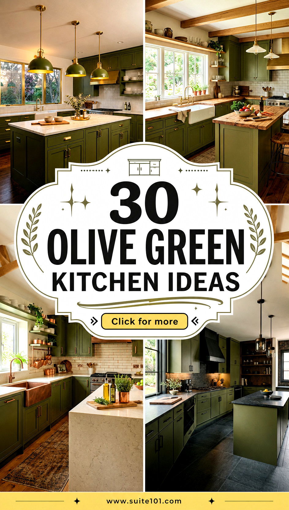 30 olive green kitchen ideas Earthy Chic Updates Youll Love - 30 olive green kitchen ideas: Earthy Chic Updates You'll Love