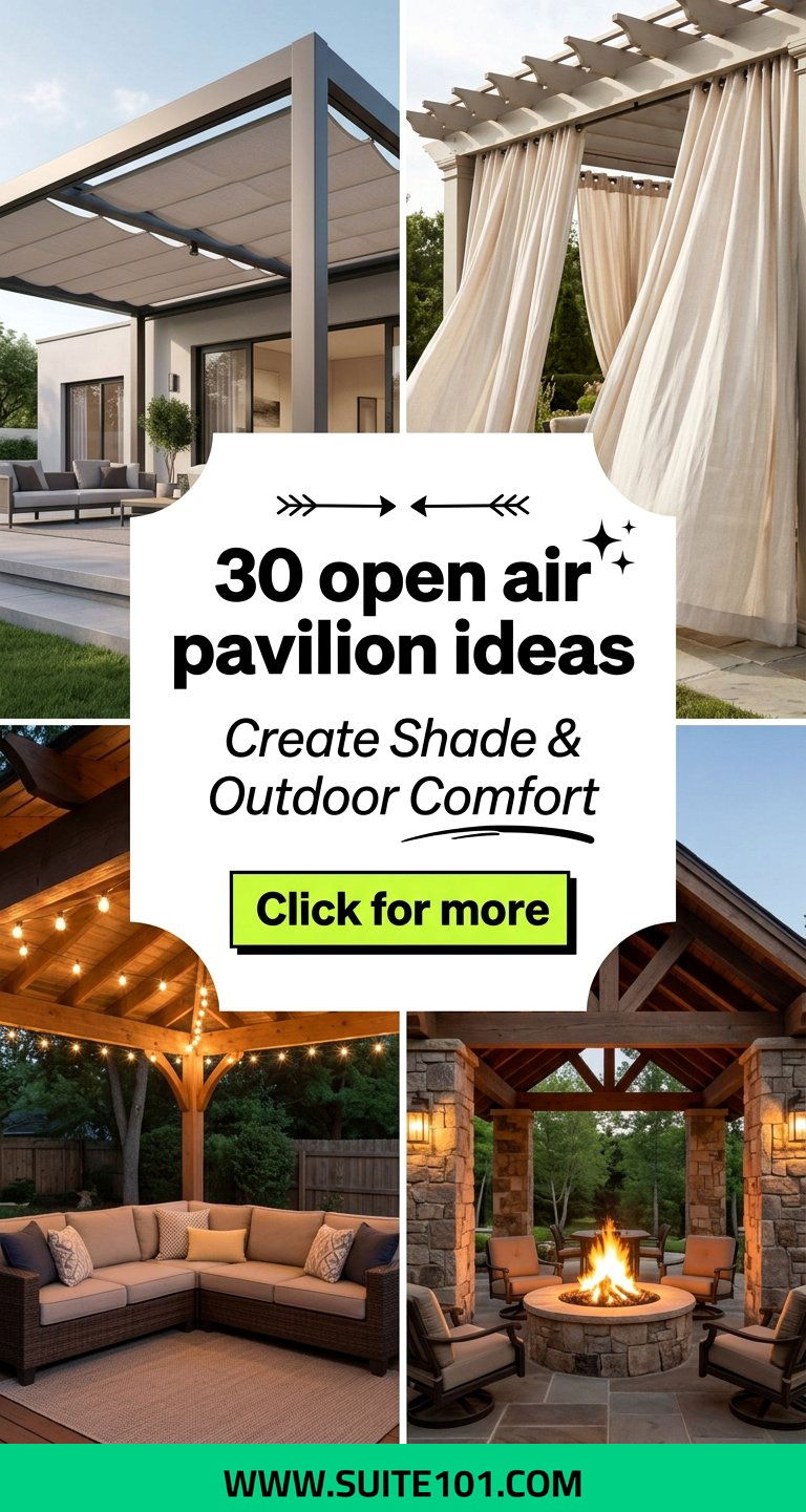 30 open air pavilion ideas Create Shade and Outdoor Comfort - 30 open air pavilion ideas: Create Shade and Outdoor Comfort