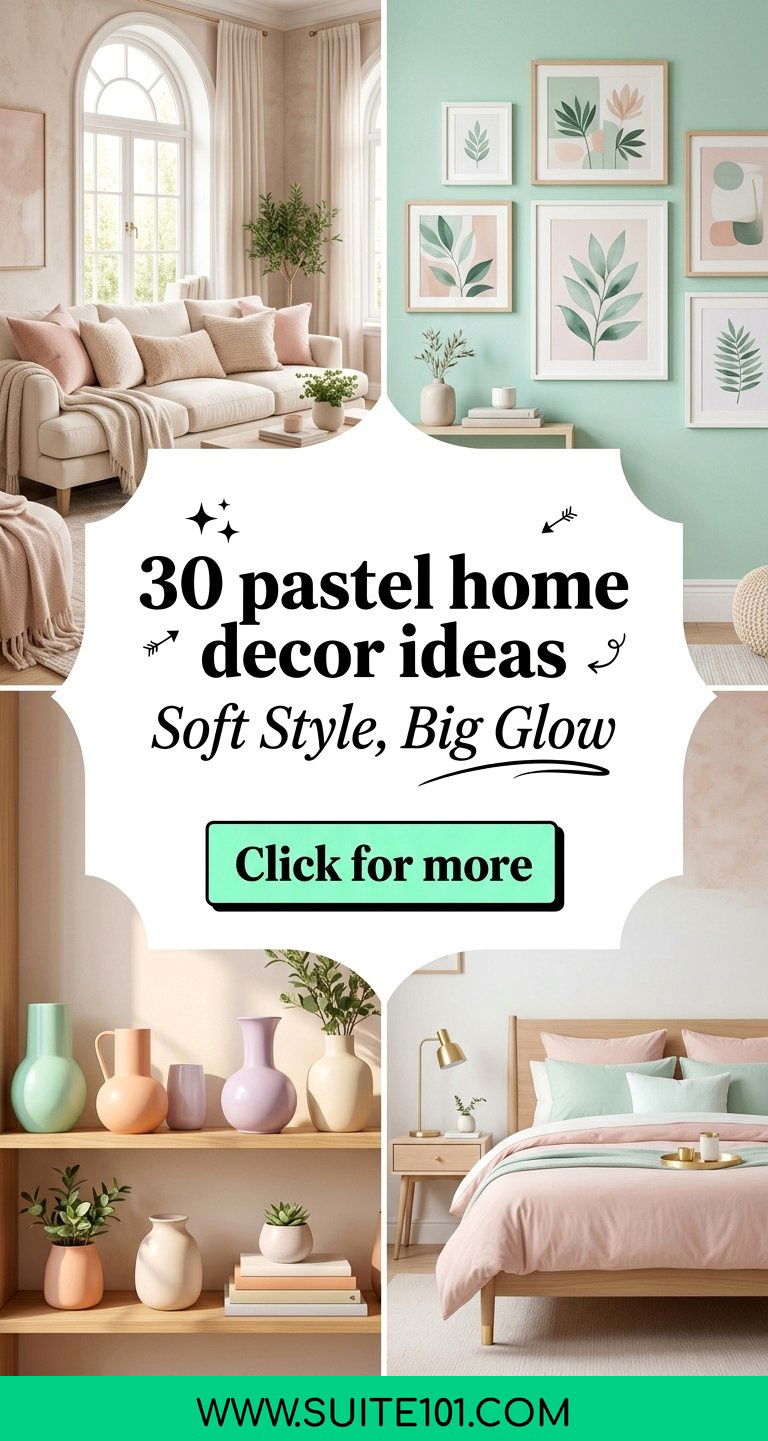 30 pastel home decor ideas Soft Styles That Brighten Any Room - 30 pastel home decor ideas: Soft Styles That Brighten Any Room