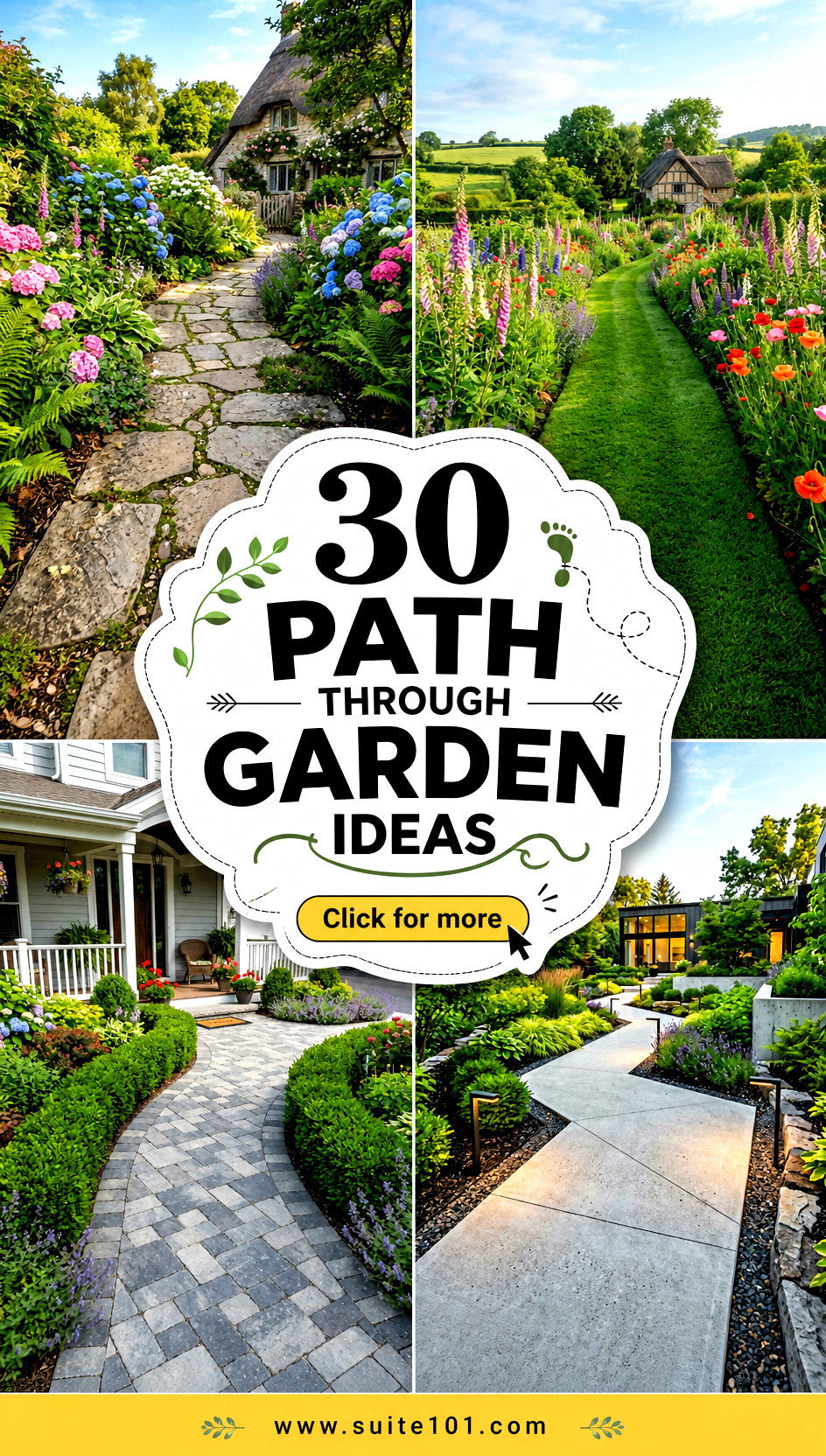 30 path through garden ideas for Safer Stunning Walkways - 30 path through garden ideas: for Safer, Stunning Walkways