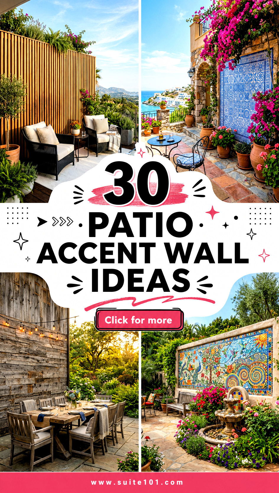 30 patio accent wall ideas That Makes Your Patio Pop Fast - 30 patio accent wall ideas: That Makes Your Patio Pop Fast