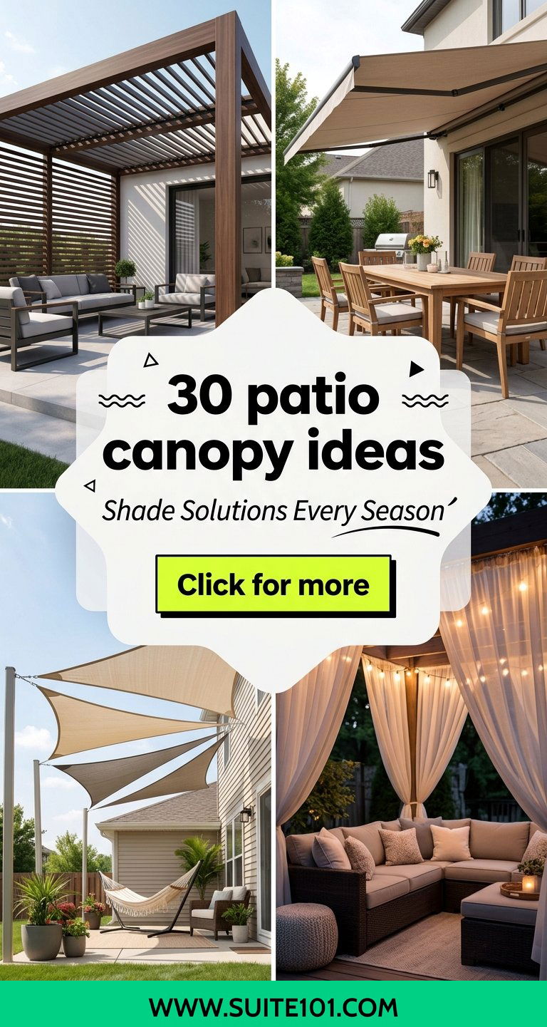 30 patio canopy ideas Shade Solutions for Every Season - 30 patio canopy ideas: Shade Solutions for Every Season