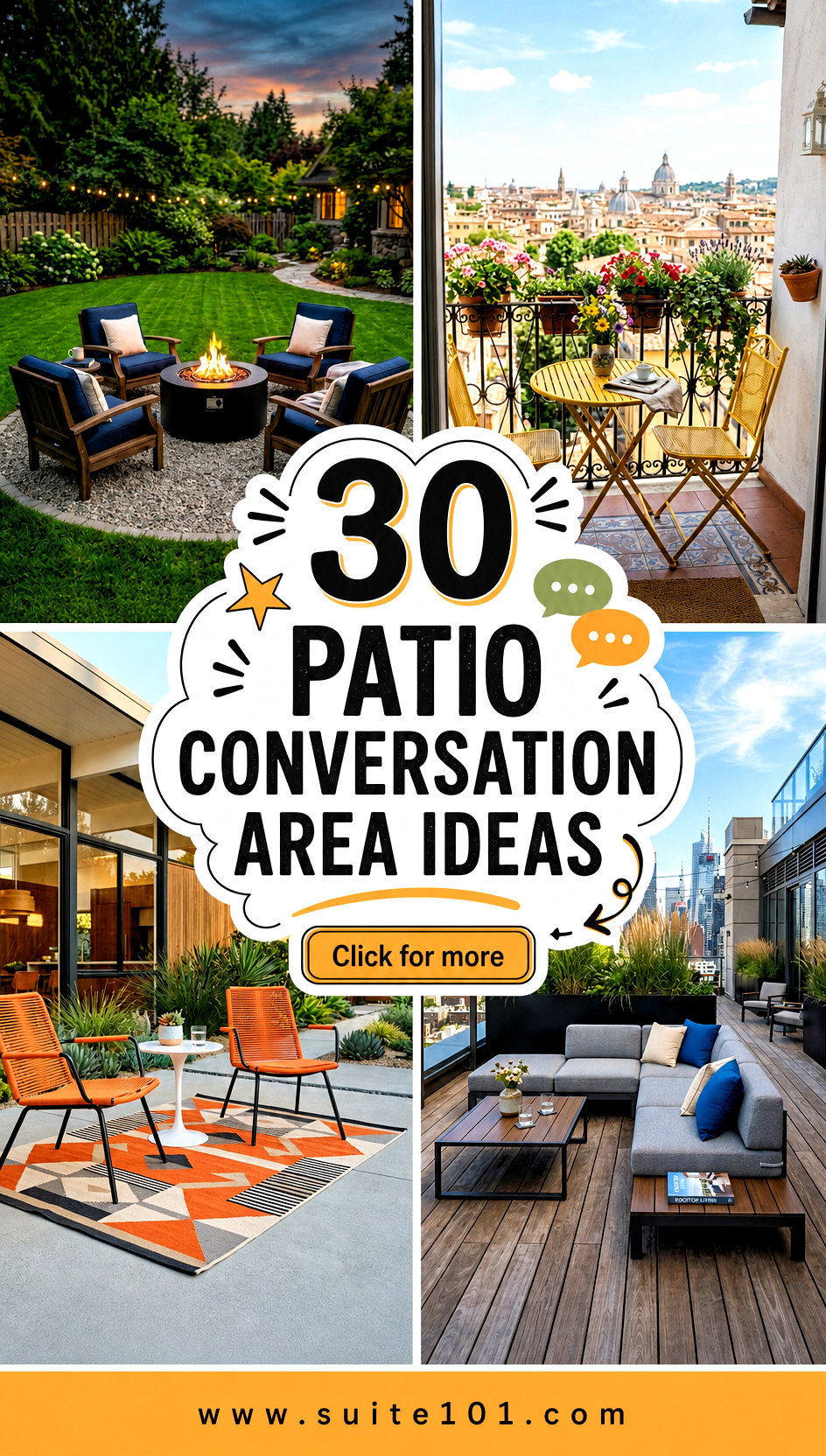 30 patio conversation area ideas Create Cozy Hangouts Outdoors - 30 patio conversation area ideas: Create Cozy Hangouts Outdoors