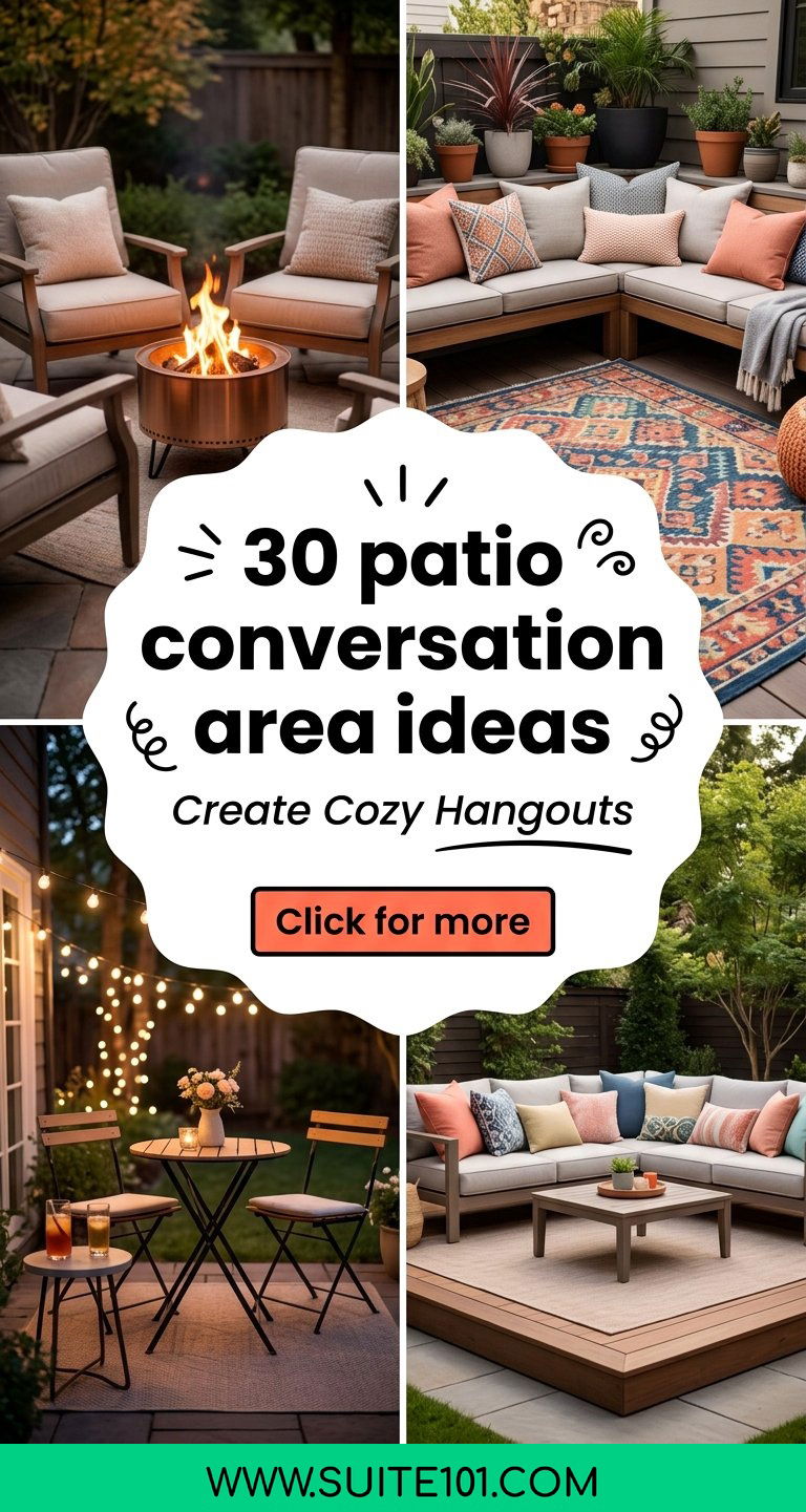 30 patio conversation area ideas Create Cozy Hangouts Outdoors - 30 patio conversation area ideas: Create Cozy Hangouts Outdoors