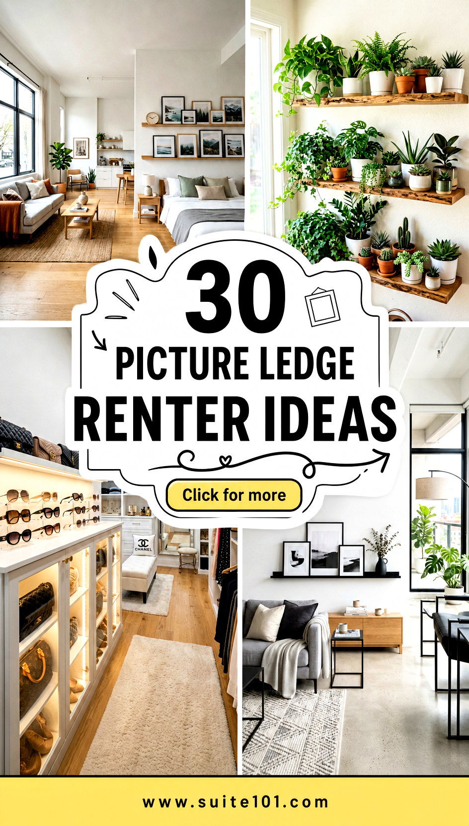 30 picture ledge renter ideas for Easy Wall Styling in Rentals - 30 picture ledge renter ideas for Easy Wall Styling in Rentals