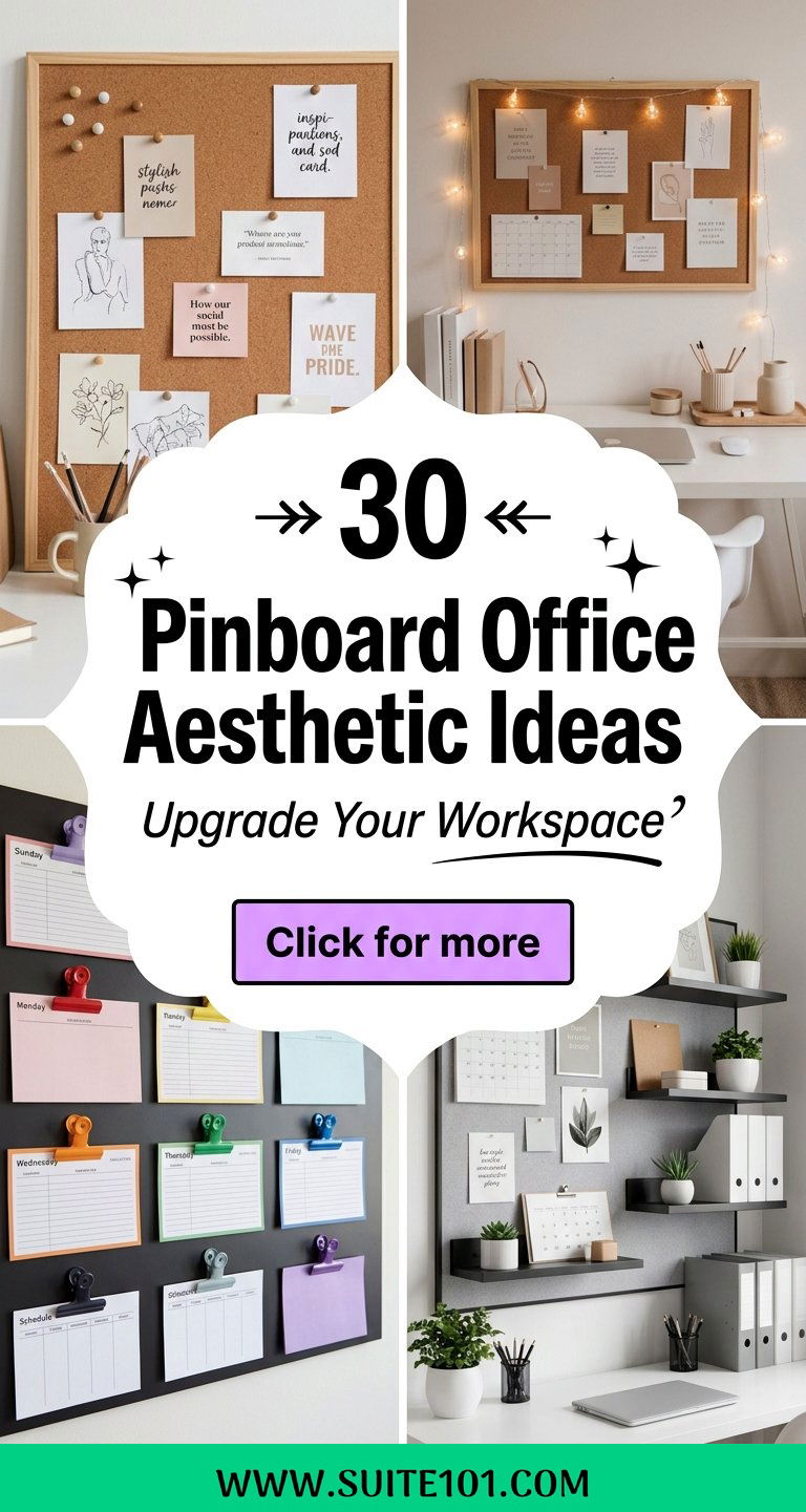 30 pinboard office aesthetic ideas to Upgrade Your Workspace - 30 pinboard office aesthetic ideas to Upgrade Your Workspace
