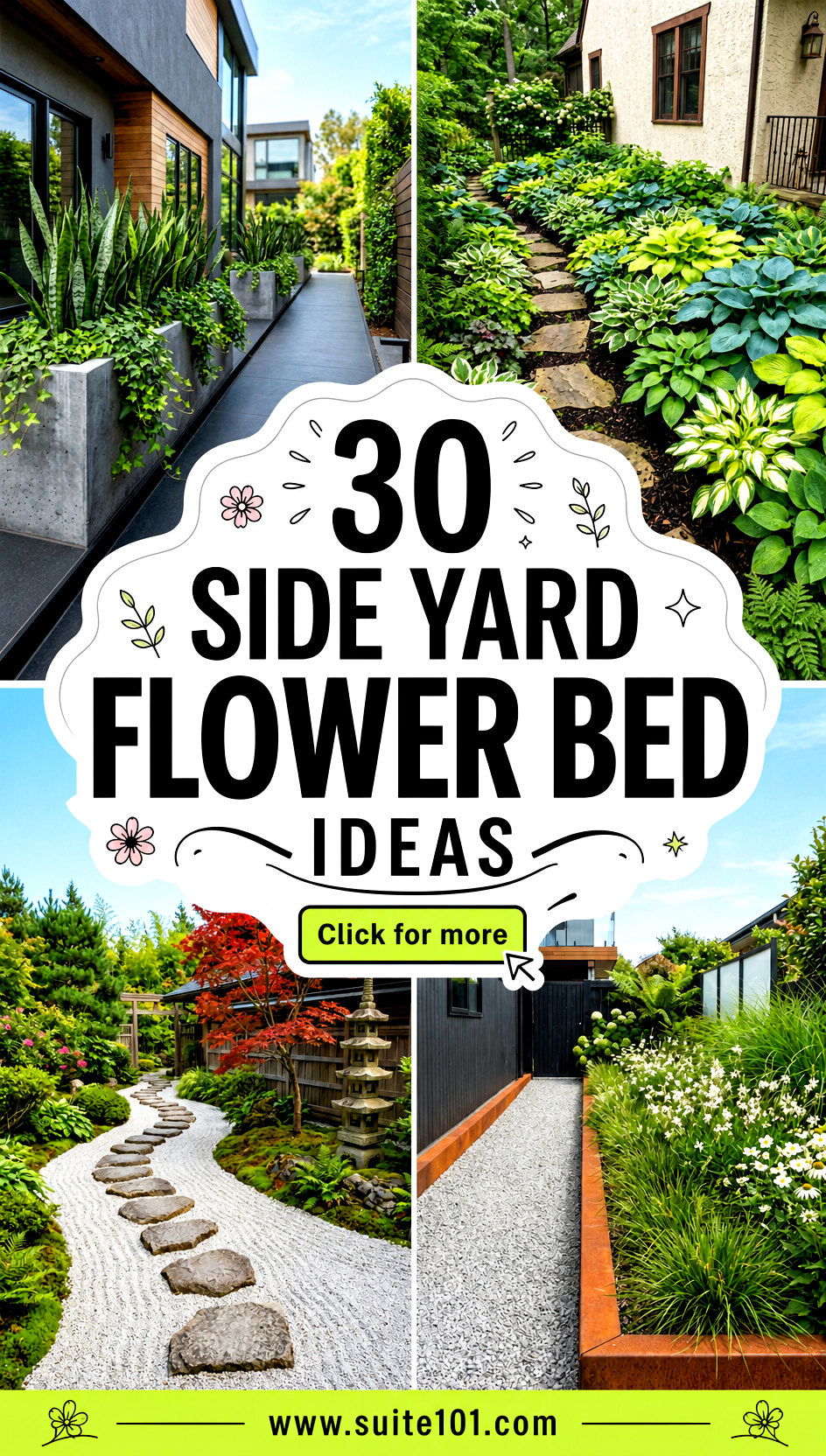 30 side yard flower bed ideas for Colorful Low-Maintenance Yard - 30 side yard flower bed ideas for Colorful, Low-Maintenance Yard