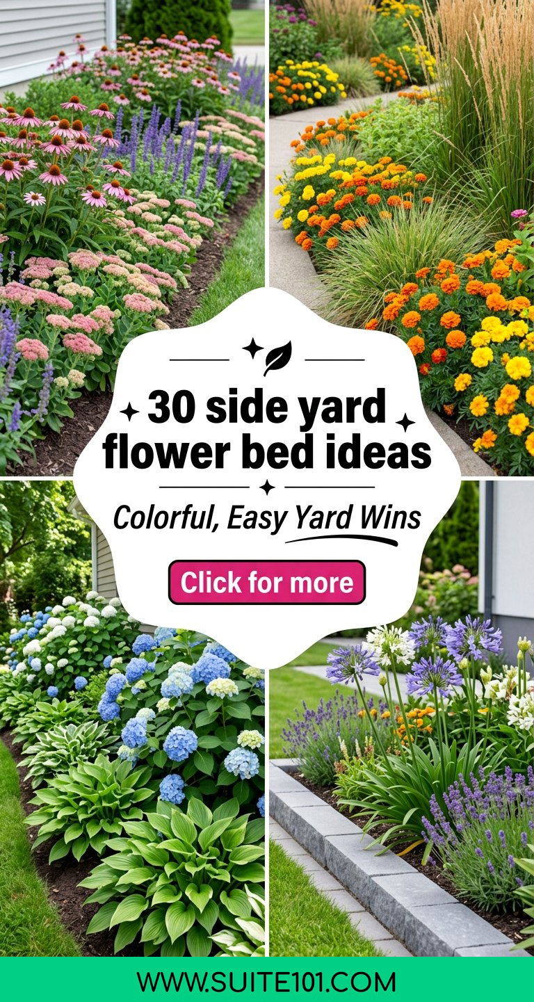 30 side yard flower bed ideas for Colorful Low-Maintenance Yard - 30 side yard flower bed ideas for Colorful, Low-Maintenance Yard