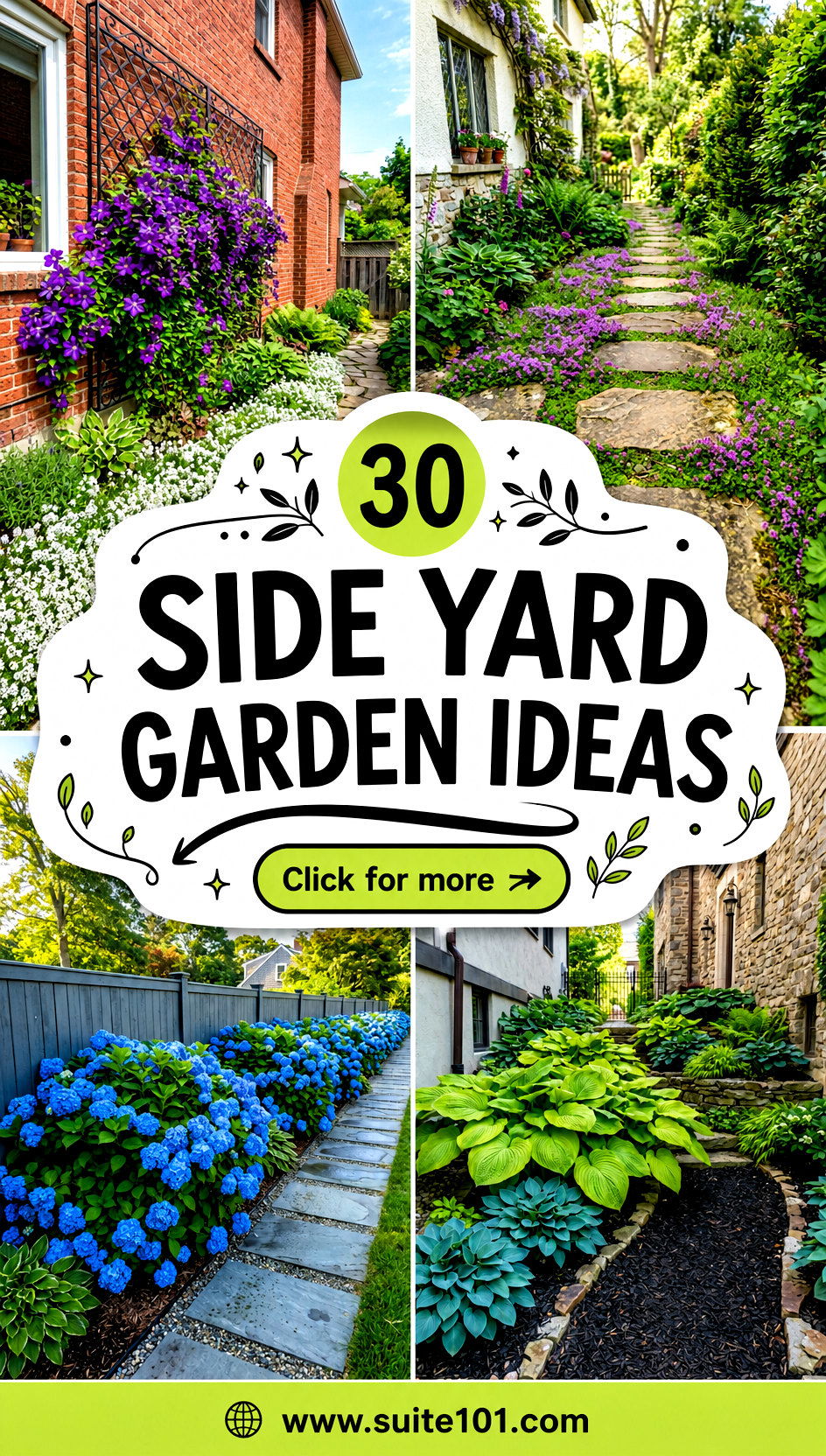 30 side yard garden ideas to Create a Lush Inviting Retreat - 30 side yard garden ideas to Create a Lush, Inviting Retreat