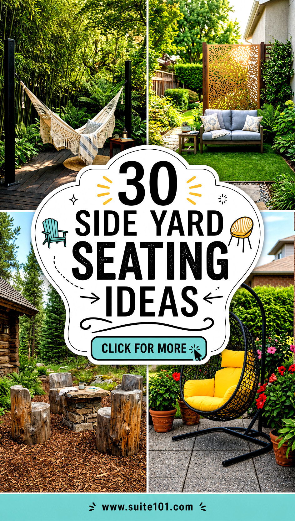 30 side yard seating ideas for Cozy Outdoor Hangouts in Style - 30 side yard seating ideas for Cozy Outdoor Hangouts in Style