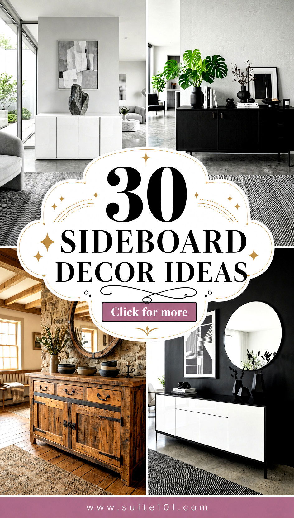 30 sideboard decor ideas to Make Your Dining Room Look Luxe - 30 sideboard decor ideas to Make Your Dining Room Look Luxe