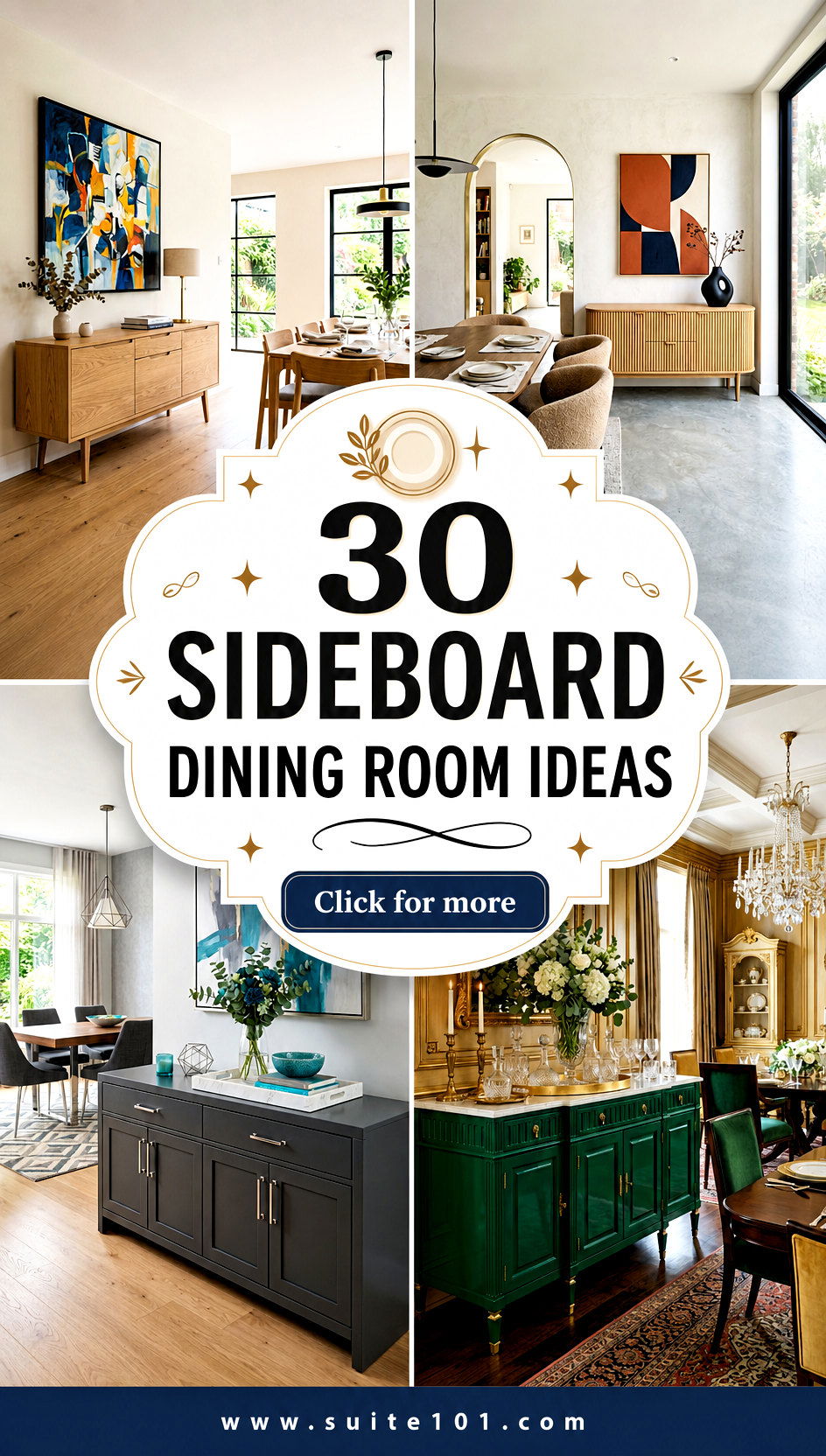 30 sideboard dining room ideas for a Gorgeous Organized Display - 30 sideboard dining room ideas for a Gorgeous, Organized Display