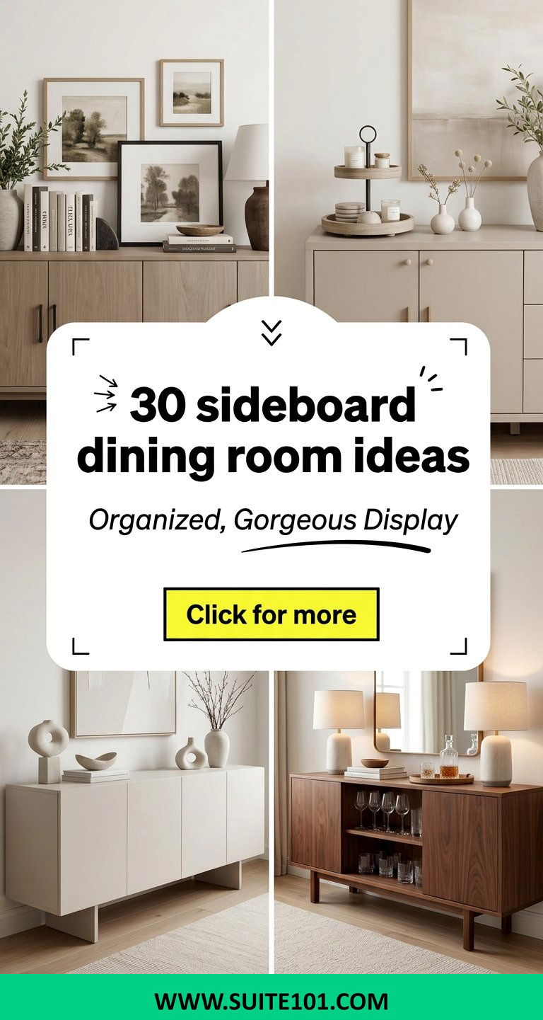 30 sideboard dining room ideas for a Gorgeous Organized Display - 30 sideboard dining room ideas for a Gorgeous, Organized Display