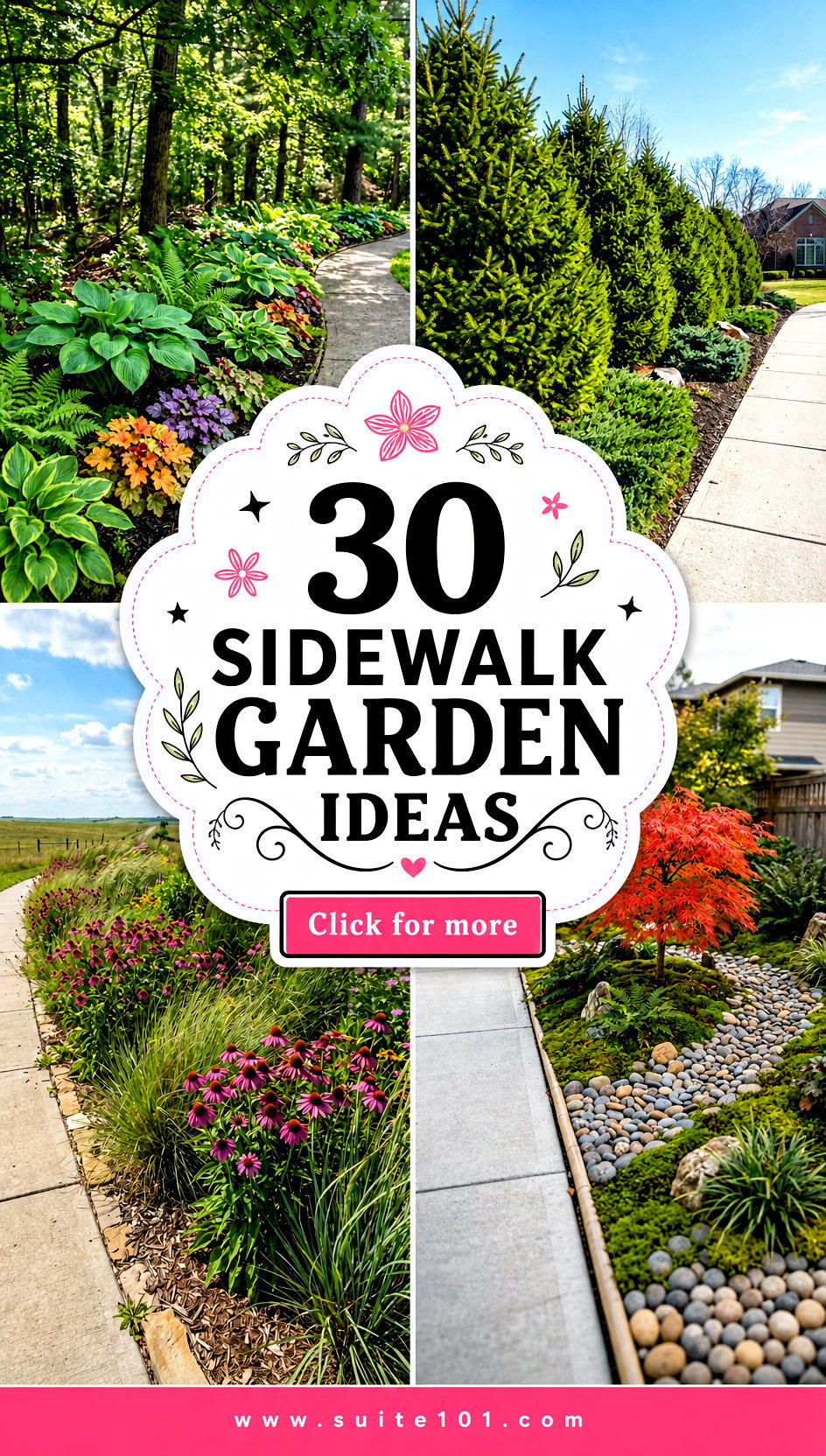 30 sidewalk garden ideas to Transform Small Spaces Beautifully - 30 sidewalk garden ideas to Transform Small Spaces Beautifully
