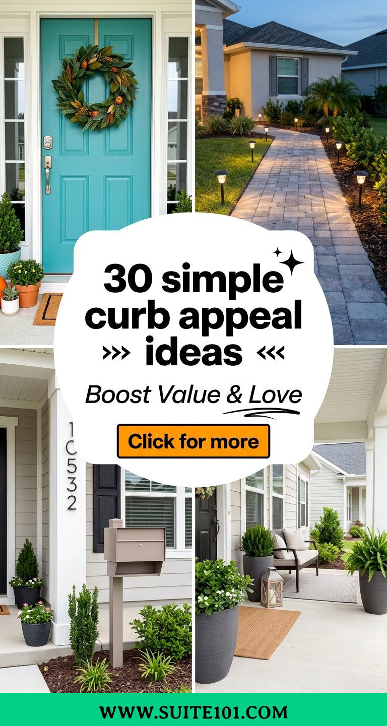 30 simple curb appeal ideas to Boost Value and Love Your Home - 30 simple curb appeal ideas to Boost Value and Love Your Home