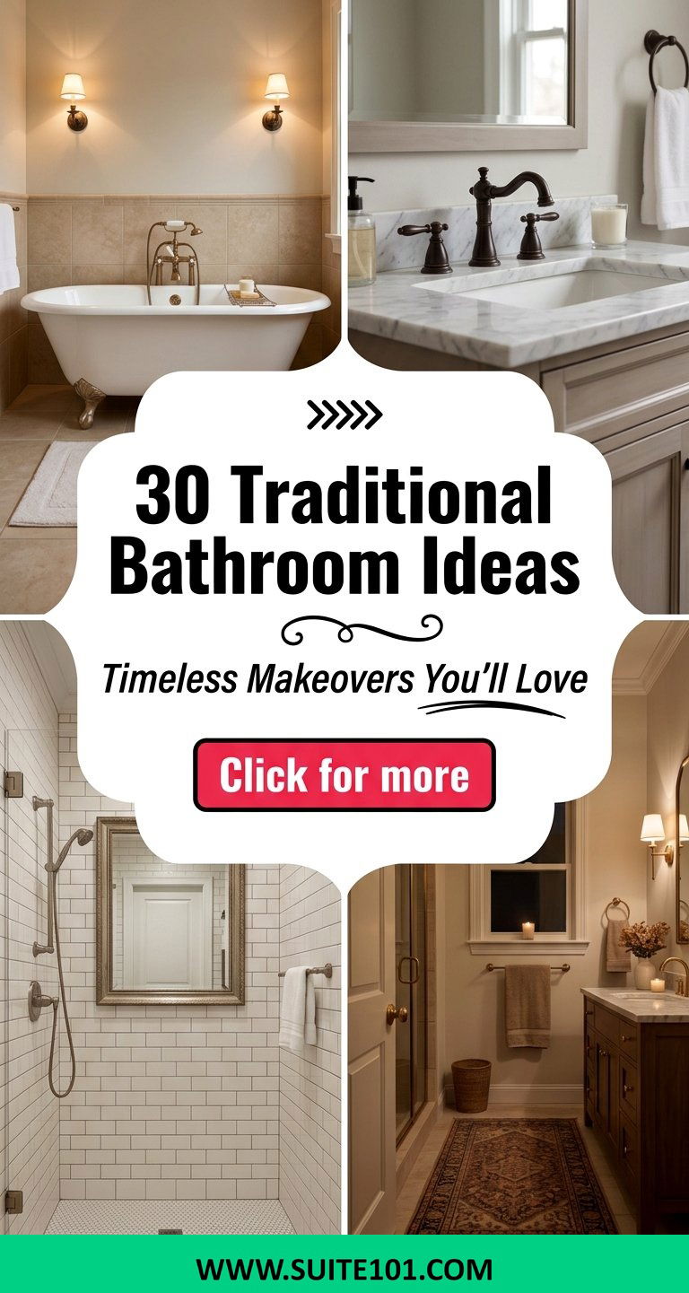 30 traditional bathroom ideas Timeless Makeovers Youll Love - 30 traditional bathroom ideas: Timeless Makeovers You'll Love