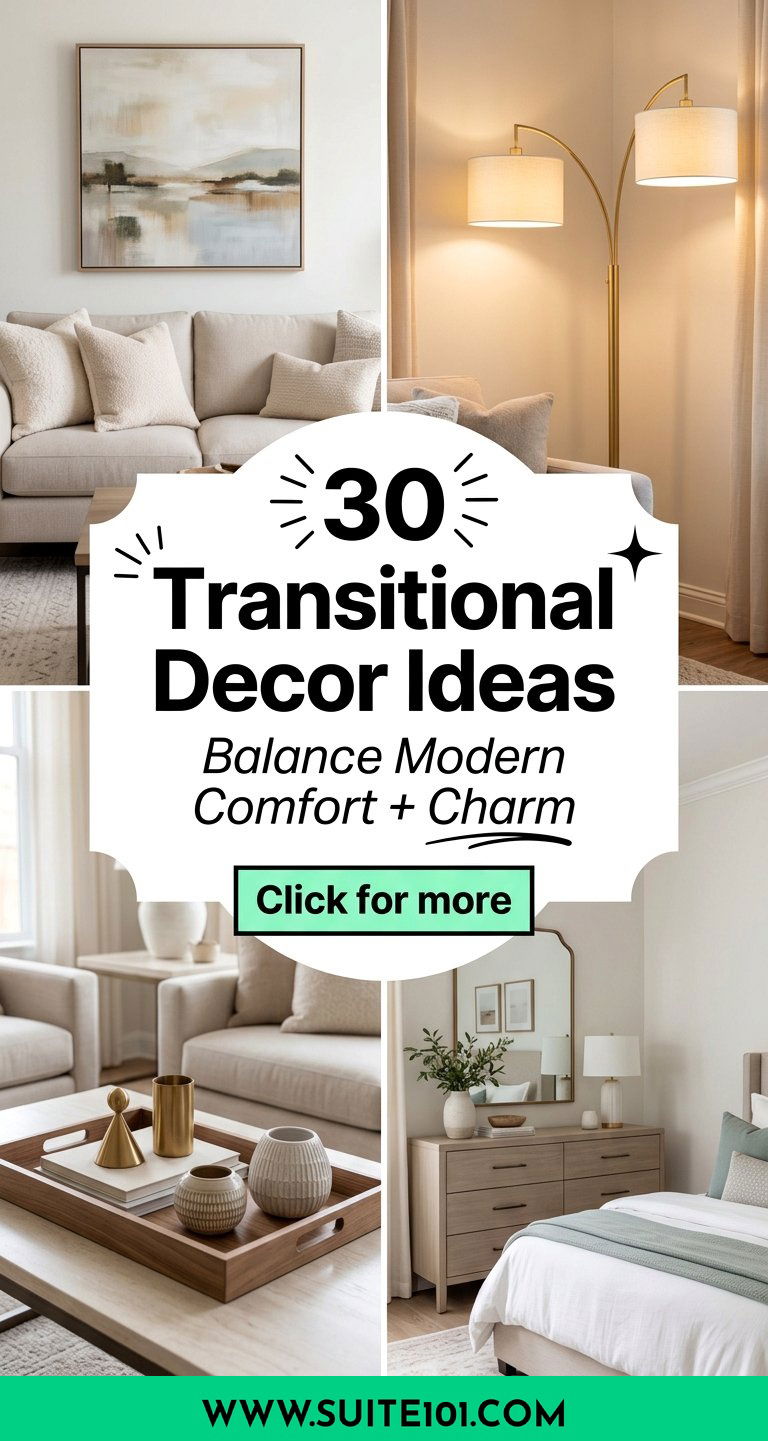 30 transitional decor ideas Balance Modern Comfort Charm - 30 transitional decor ideas: Balance Modern Comfort + Charm