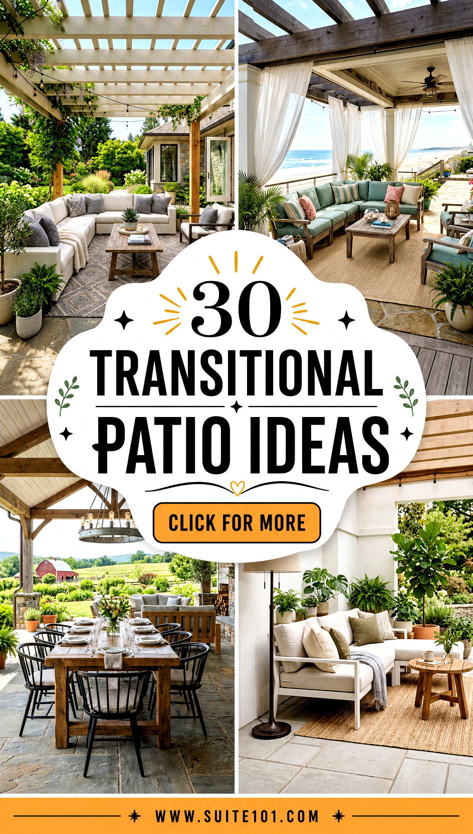 30 transitional patio ideas Cozy Living Timeless Style - 30 transitional patio ideas: Cozy Living, Timeless Style
