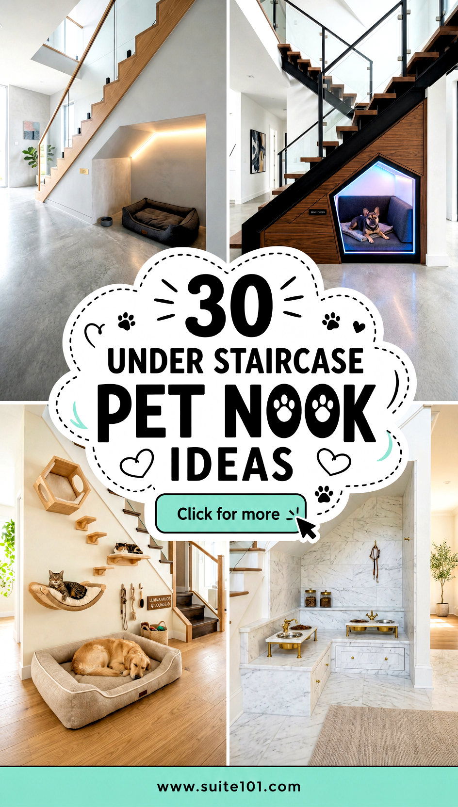 30 under staircase pet nook ideas for Cozy Hidden Playtime - 30 under staircase pet nook ideas for Cozy, Hidden Playtime