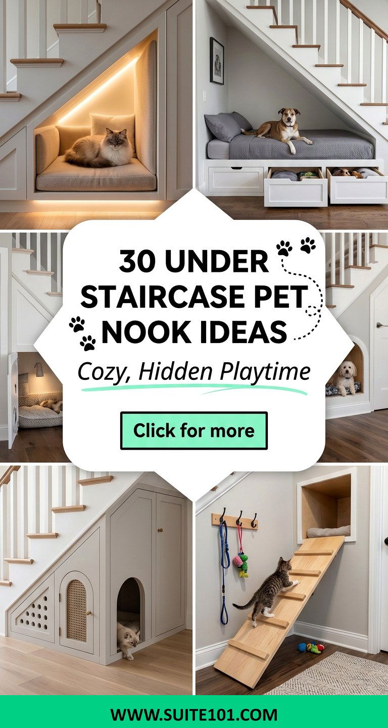 30 under staircase pet nook ideas for Cozy Hidden Playtime - 30 under staircase pet nook ideas for Cozy, Hidden Playtime