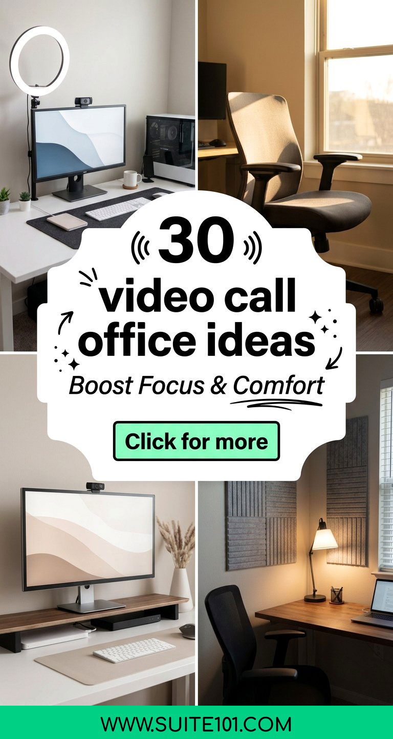 30 video call office ideas to Boost Focus and Comfort at Home - 30 video call office ideas to Boost Focus and Comfort at Home