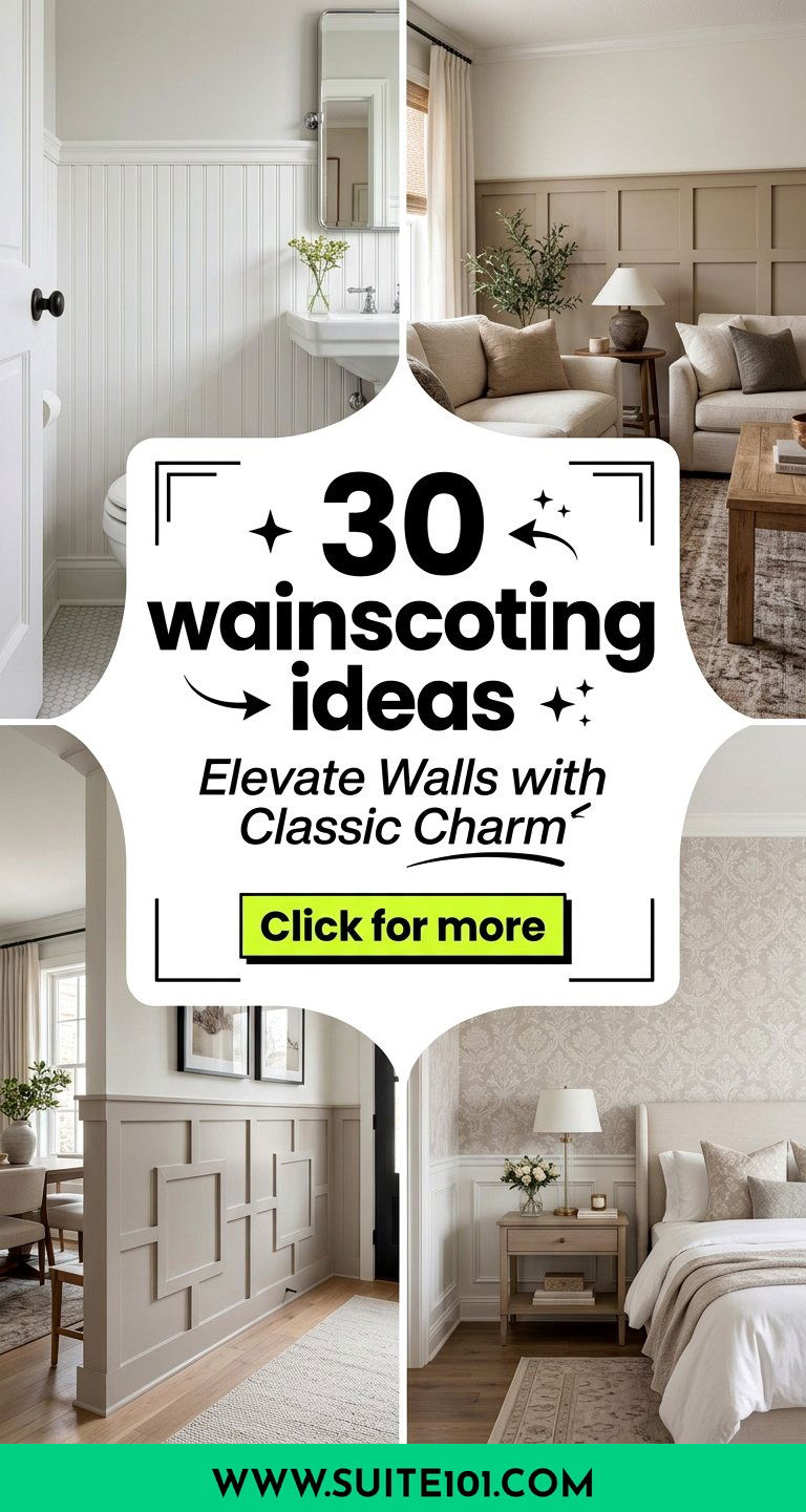 30 wainscoting ideas to Elevate Walls with Classic Charm - 30 wainscoting ideas to Elevate Walls with Classic Charm