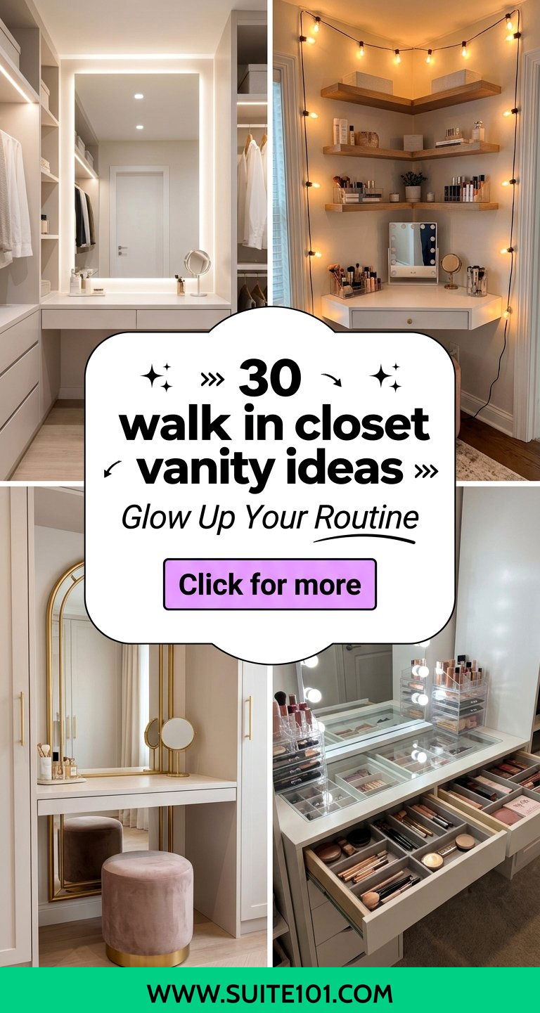 30 walk in closet vanity ideas For a More Beautiful Routine - 30 walk in closet vanity ideas For a More Beautiful Routine