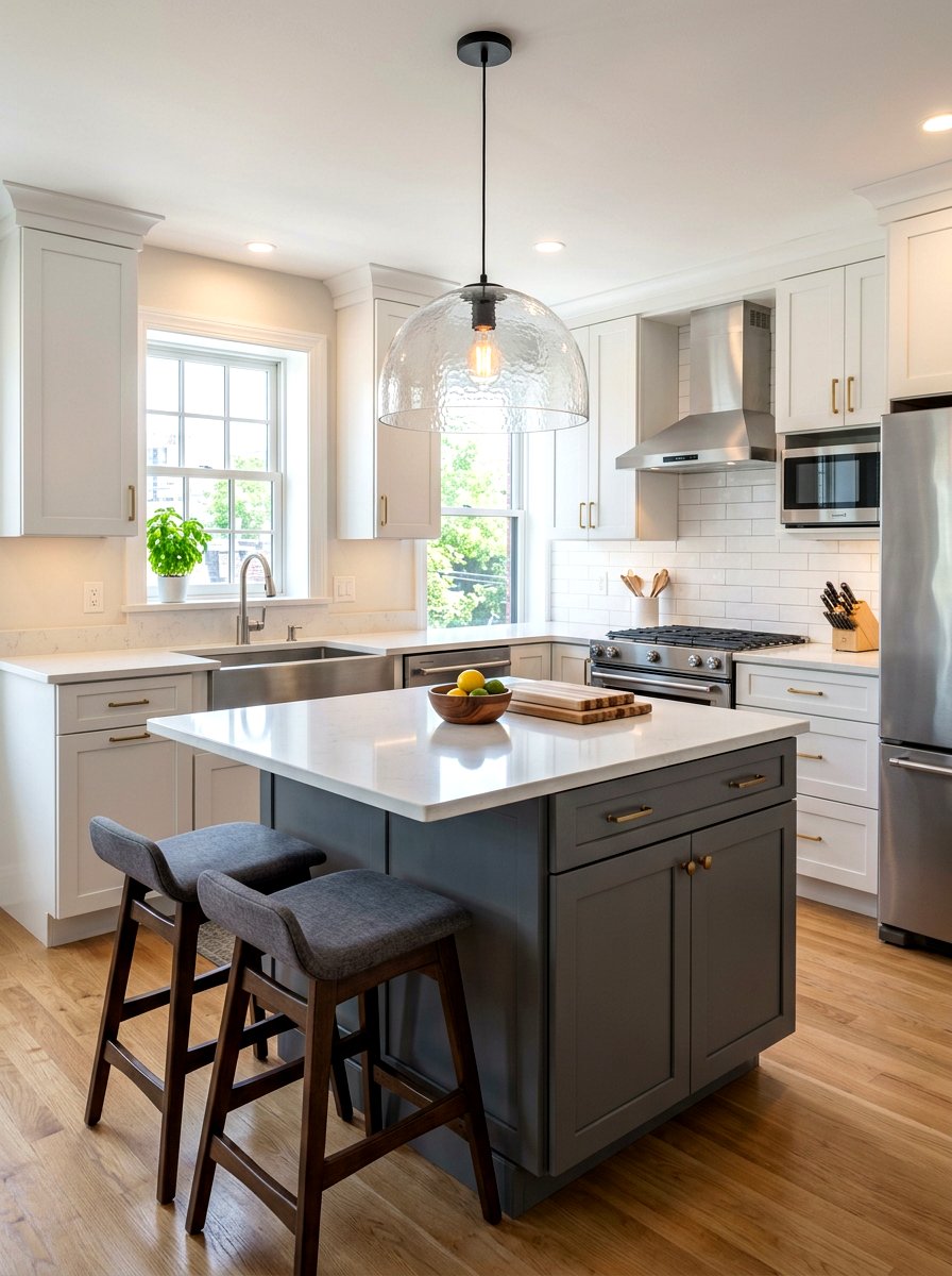 4 foot island pendant spacing - 30 island pendant spacing ideas