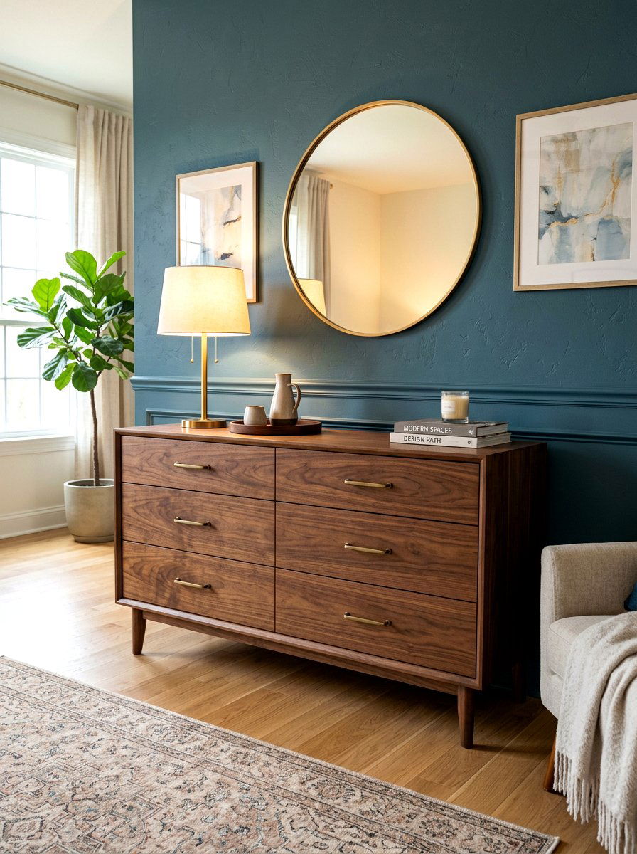 6 Drawer Dresser - 30 guest room dresser ideas