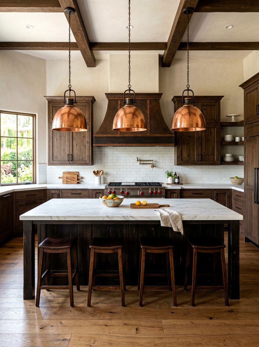 7 foot island pendant spacing - 30 island pendant spacing ideas