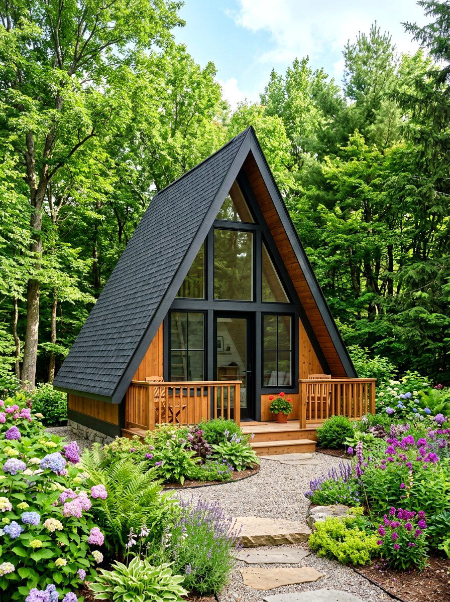 A Frame Playhouse - 30 playhouse ideas