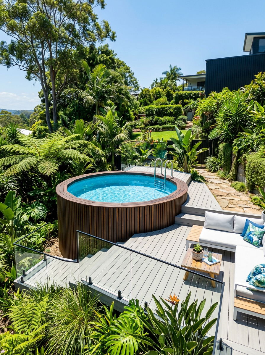 Above Ground Plunge Pool - 30 plunge pool ideas